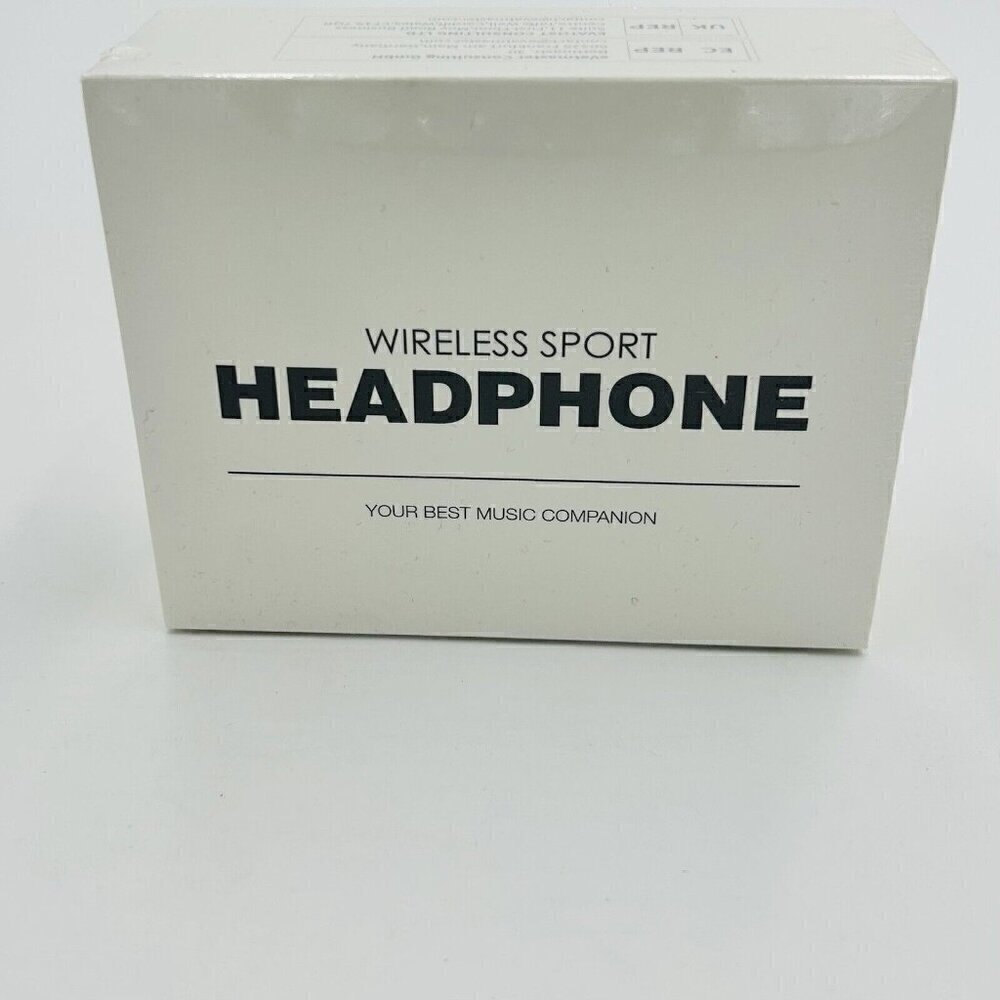 Wireless Earbuds Bluetooth Headphones for Workouts Sweat Resistant Sealed Box